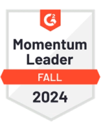 G2 badge for momentum leader