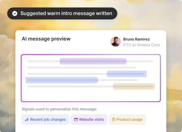 Image of AI messaging
