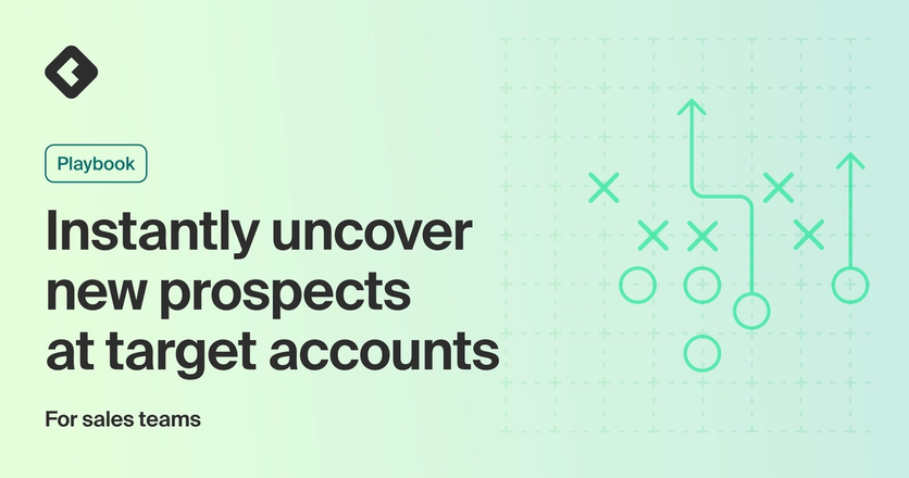 Title card with title: "Instantly uncover new prospects at target accounts"