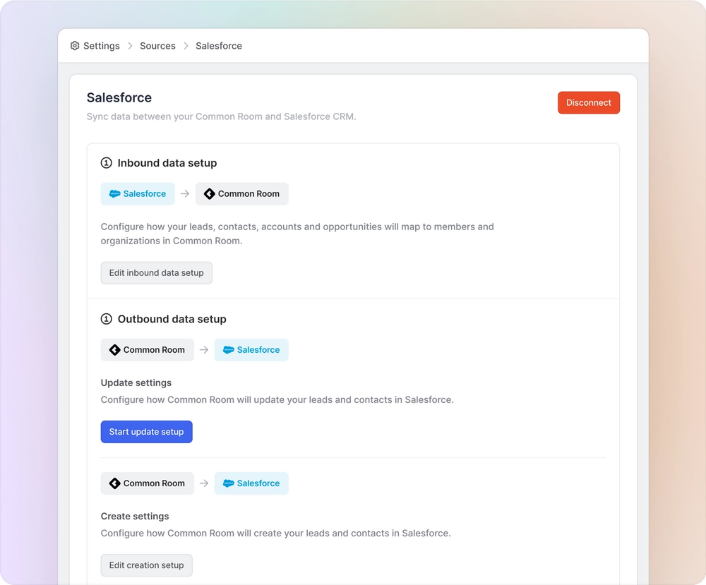 Image of Salesforce integration