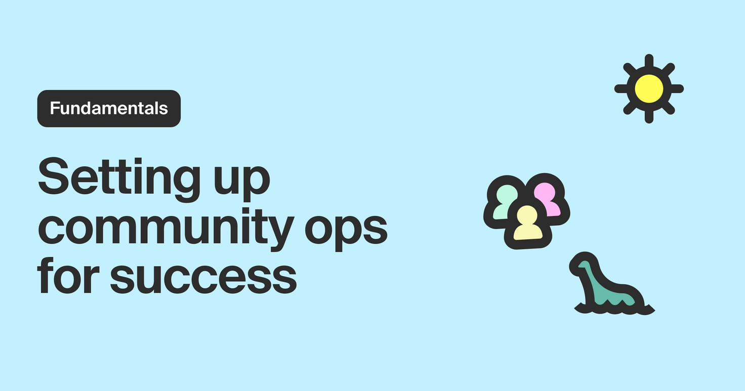 How to build a community operations team