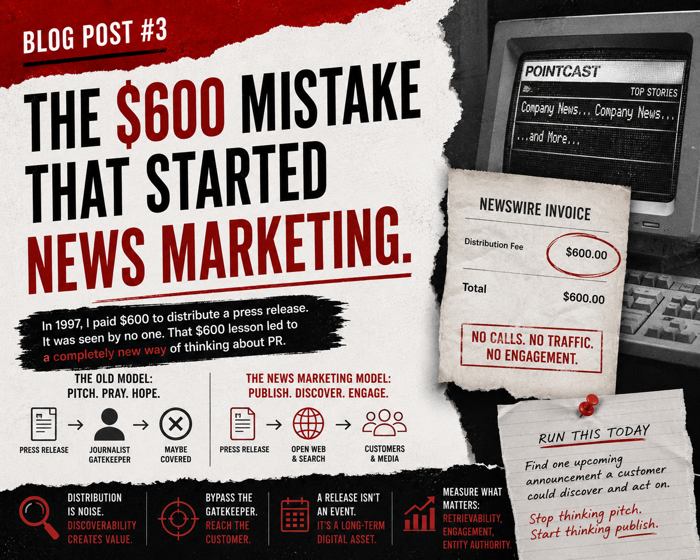 The $600 mistake that started news marketing