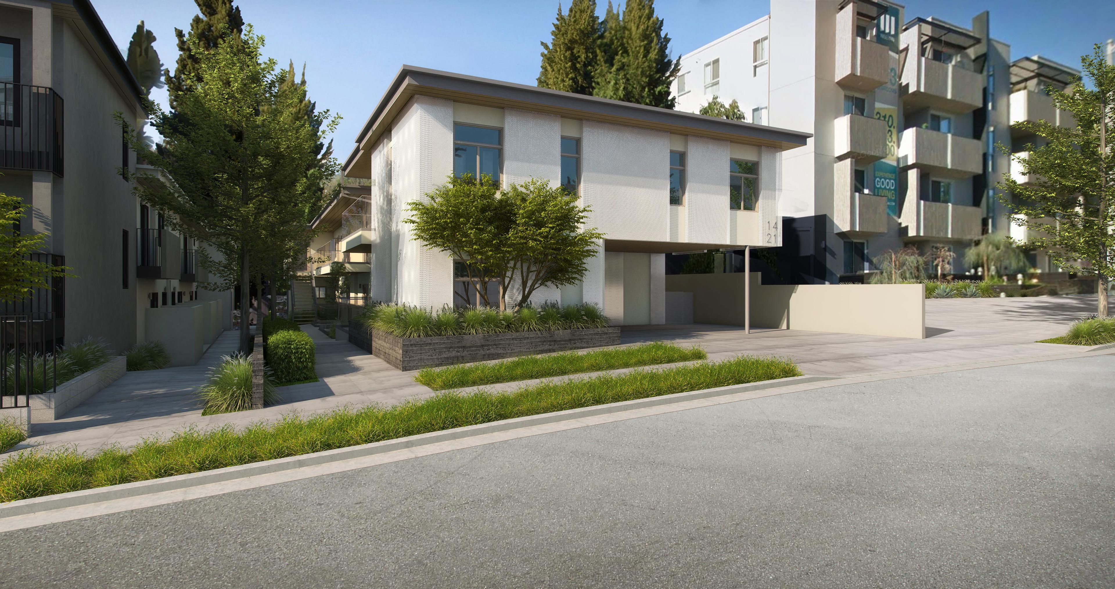 1421 Barry Front View