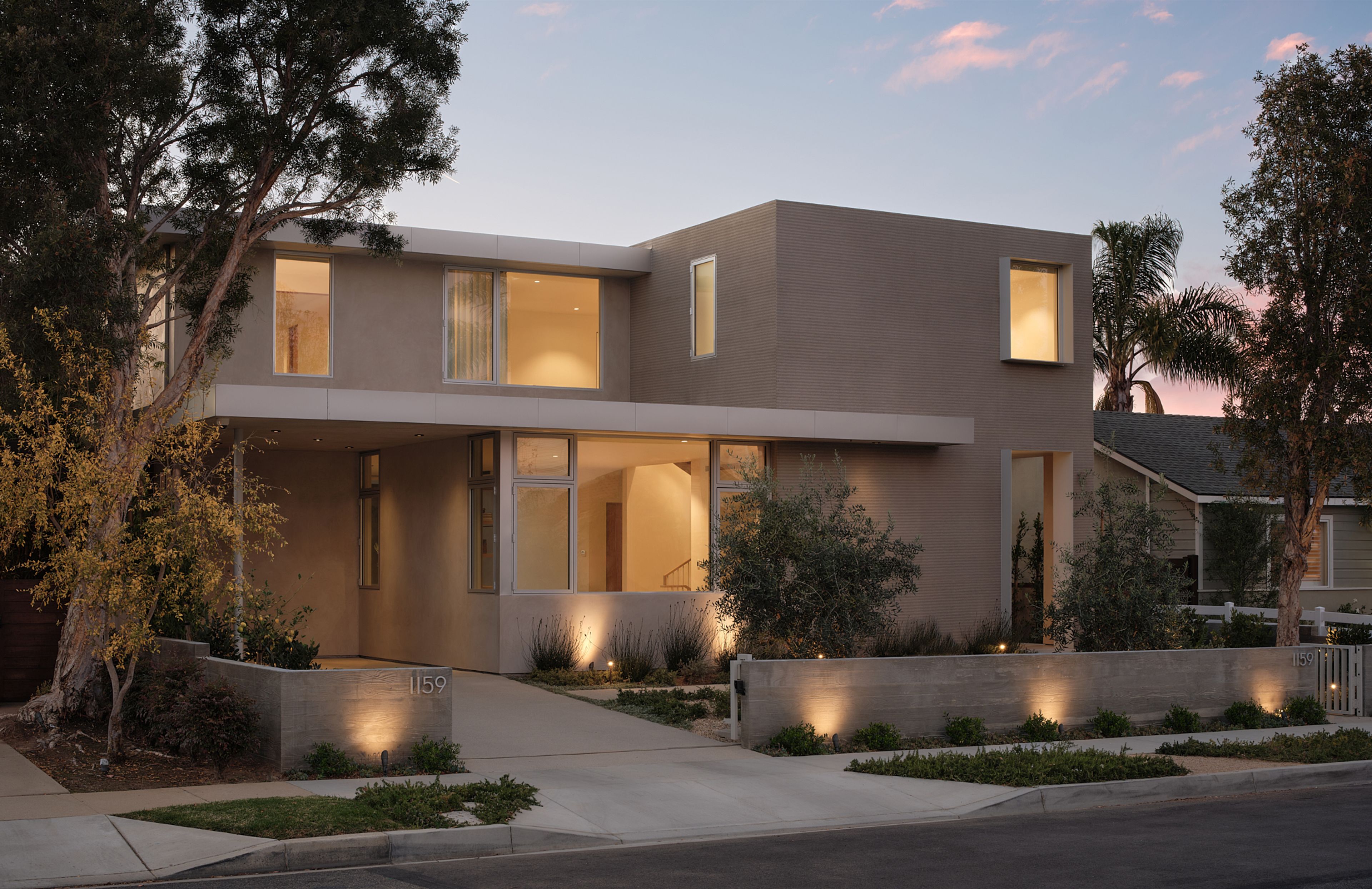 An upper level carport gives the owners flexibility to live a single level life