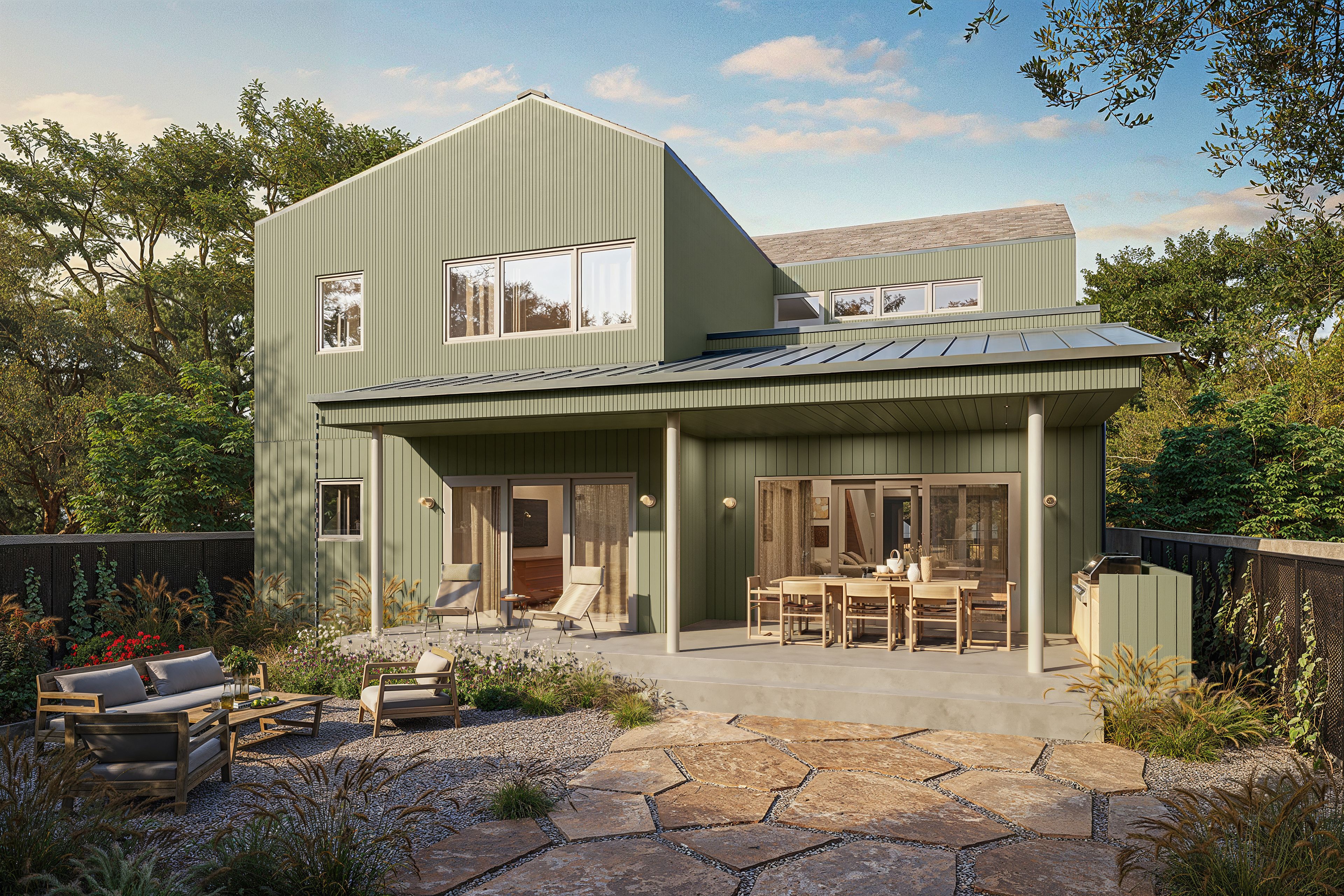 Main House + Backyard