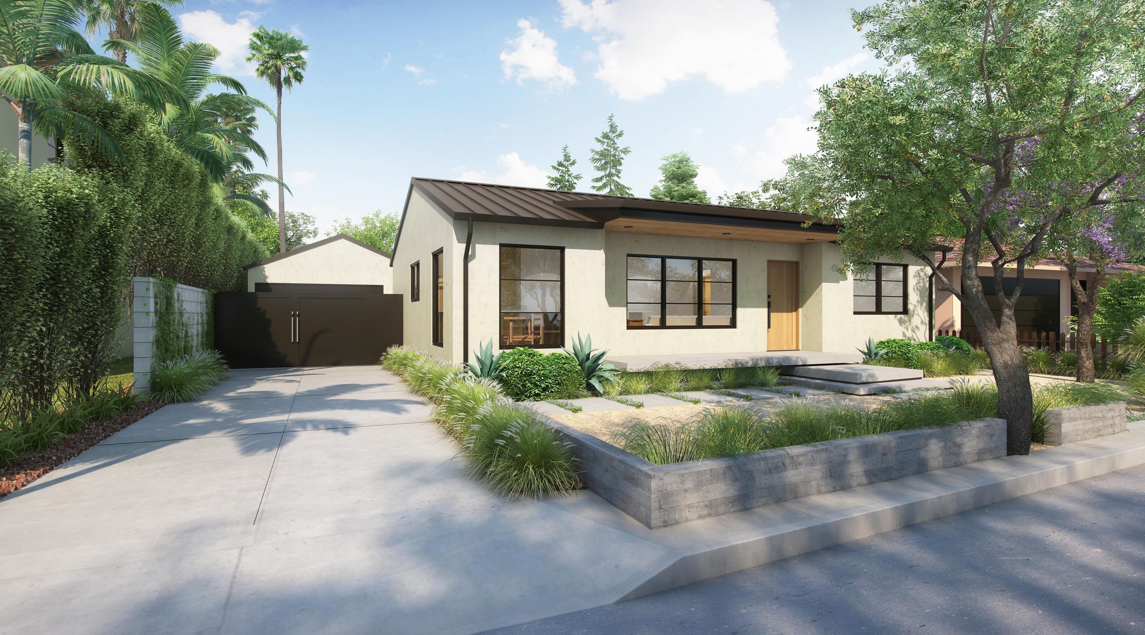 A newly refreshed California bungalow