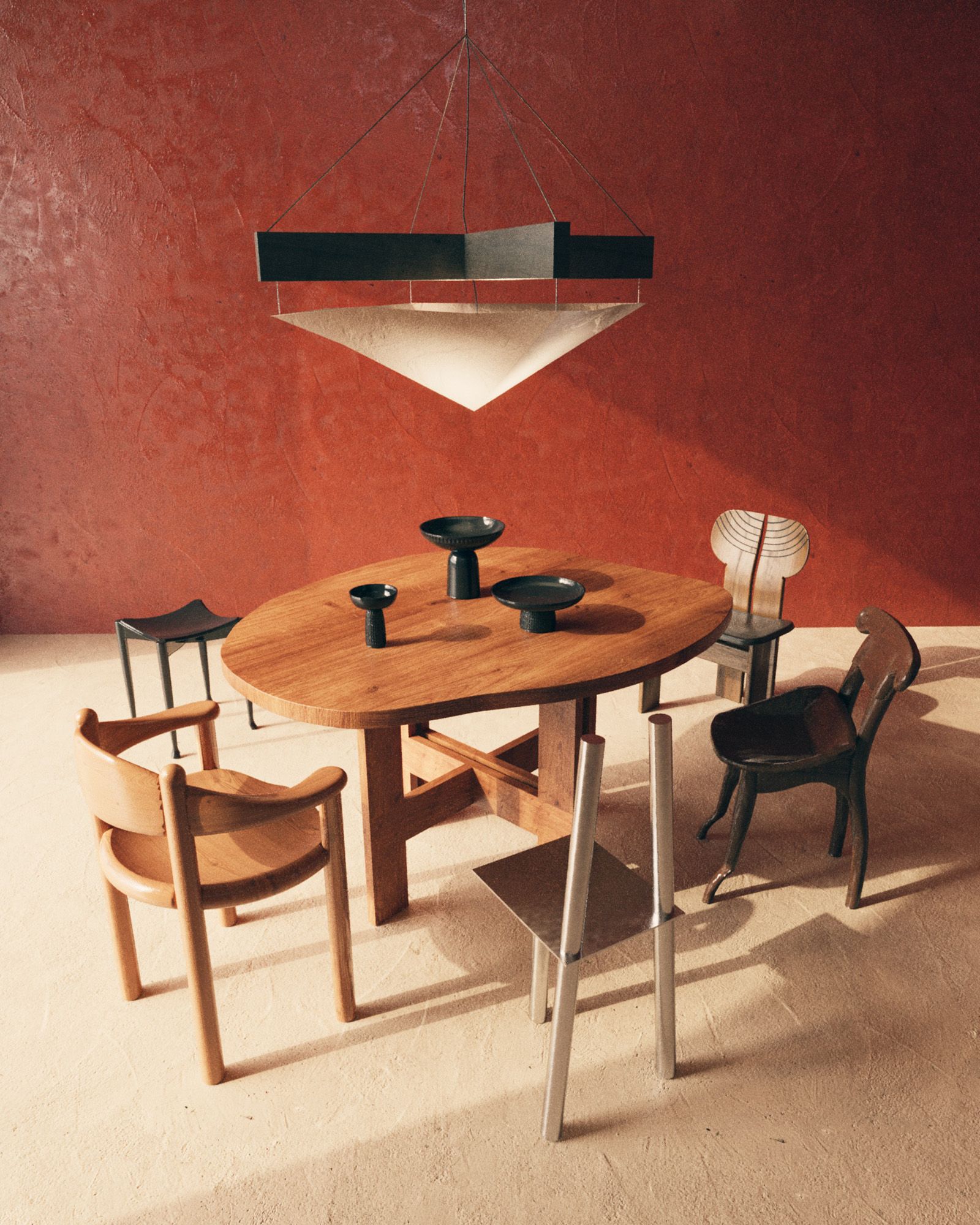 Gathering of chairs