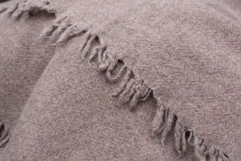 Grey Wool Scarf