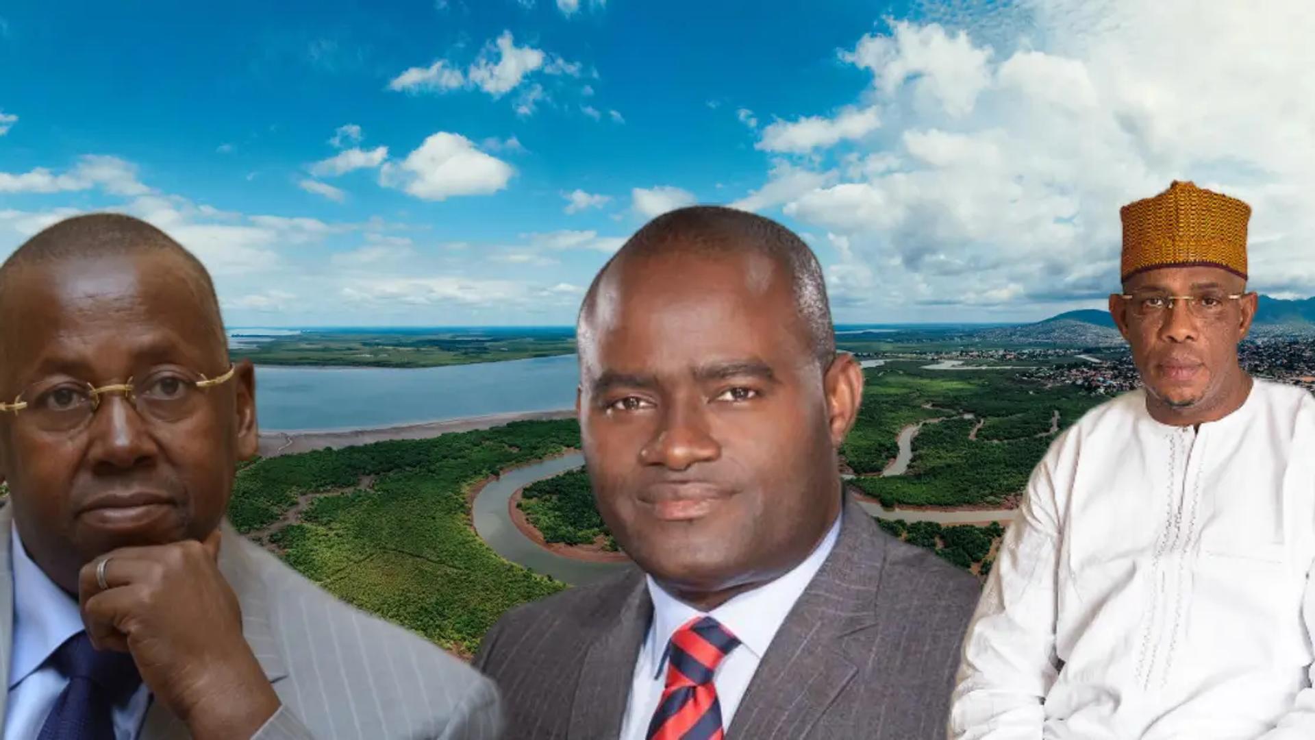 Collage des portraits des grands entrepreneurs guinéens influents dans le monde des affaires en 2026.