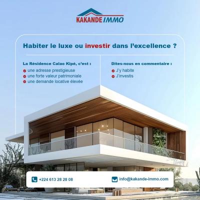 Résidence Calao à Kipé