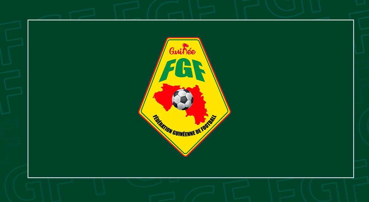 Joueurs du Syli national de Guinée lors d’un match de football avant la rencontre contre le Bénin