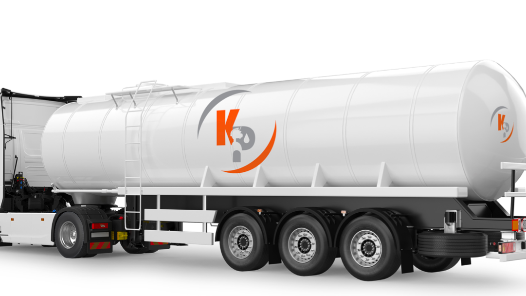 A modern KP (Kamsar Petroleum) fuel station in Guinea, showcasing the growth of local fuel distribution and Guinean employees at work.