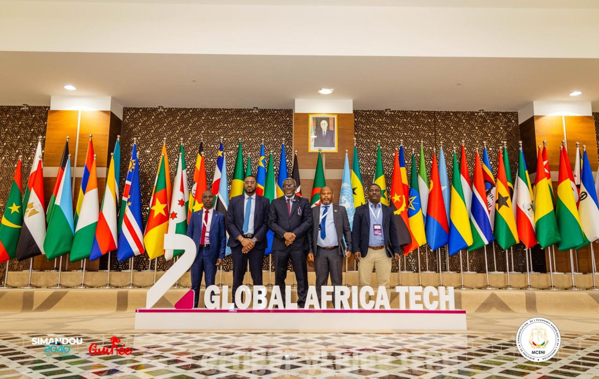 Délégation guinéenne au Global Africa Tech Summit 2026 à Alger sur la souveraineté numérique