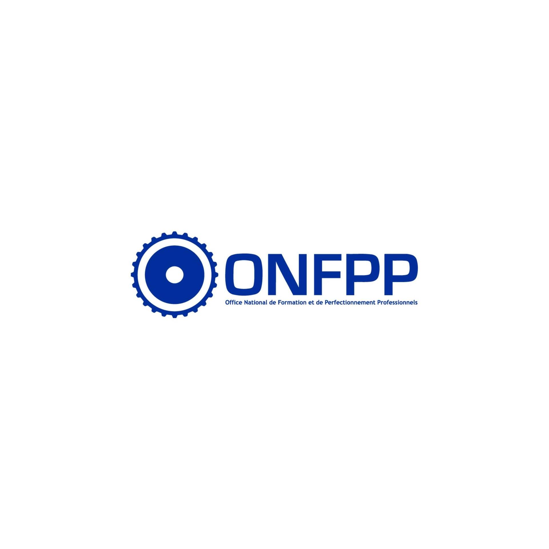 Logo officiel de l’ONFPP (Office National de Formation et de Perfectionnement Professionnels), institution publique guinéenne dédiée à la formation professionnelle et au développement des compétences.
