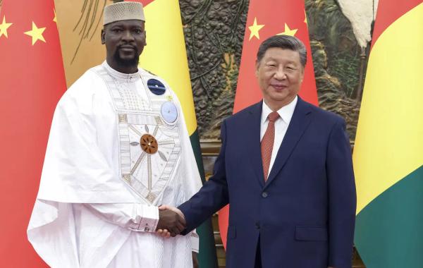 Xi Jinping +& doumbouya