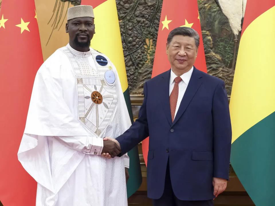 Xi Jinping +& doumbouya