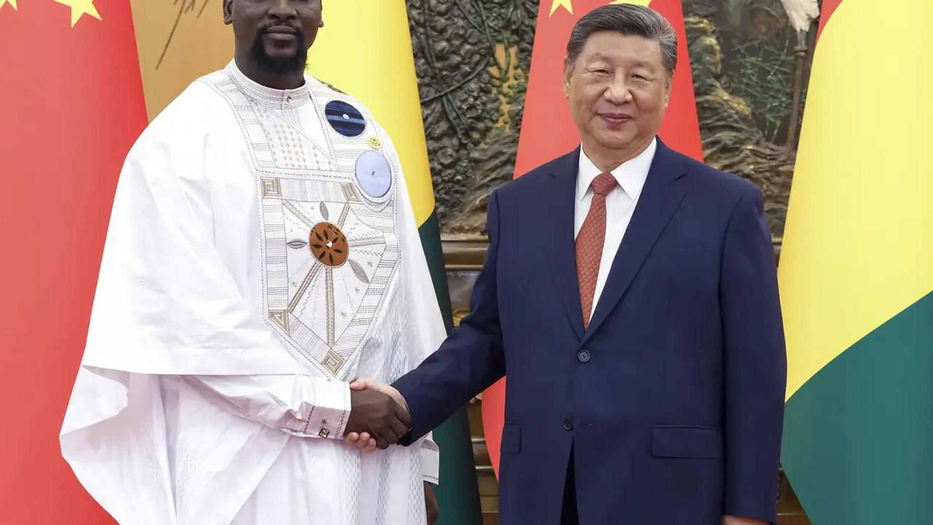 Xi Jinping +& doumbouya
