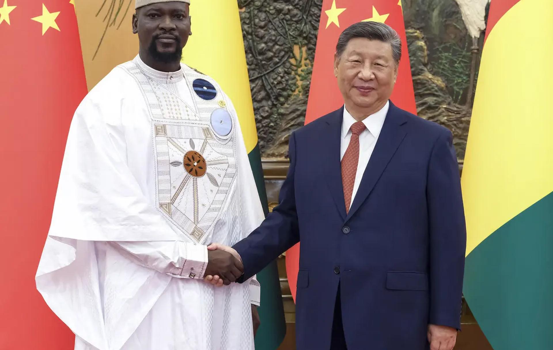 Xi Jinping +& doumbouya