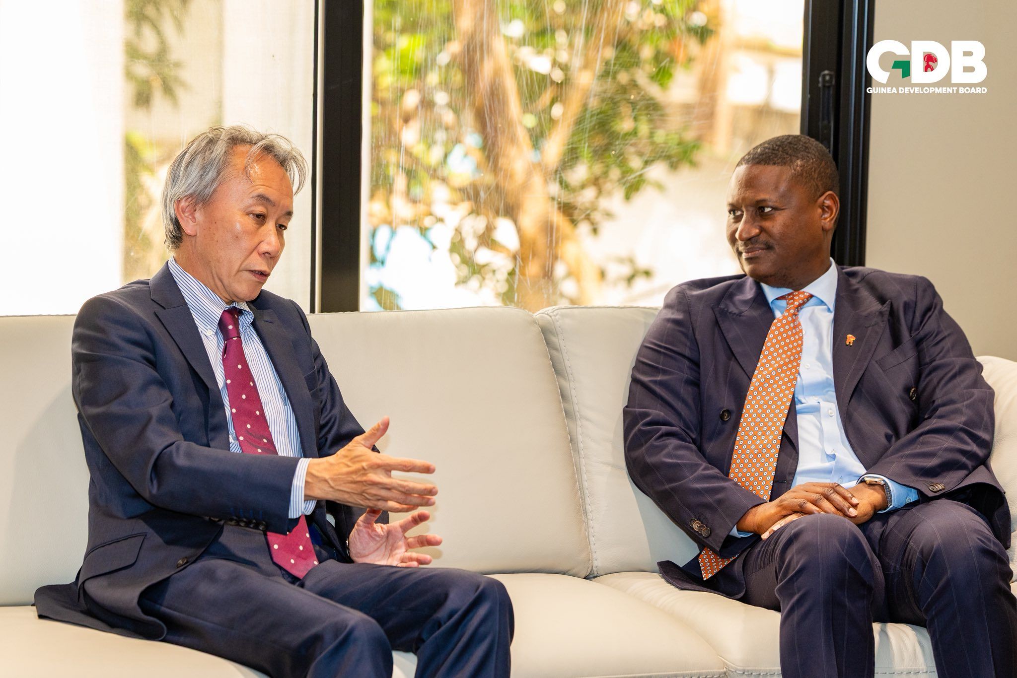 M'Bemba Sylla en rencontre avec le Japon