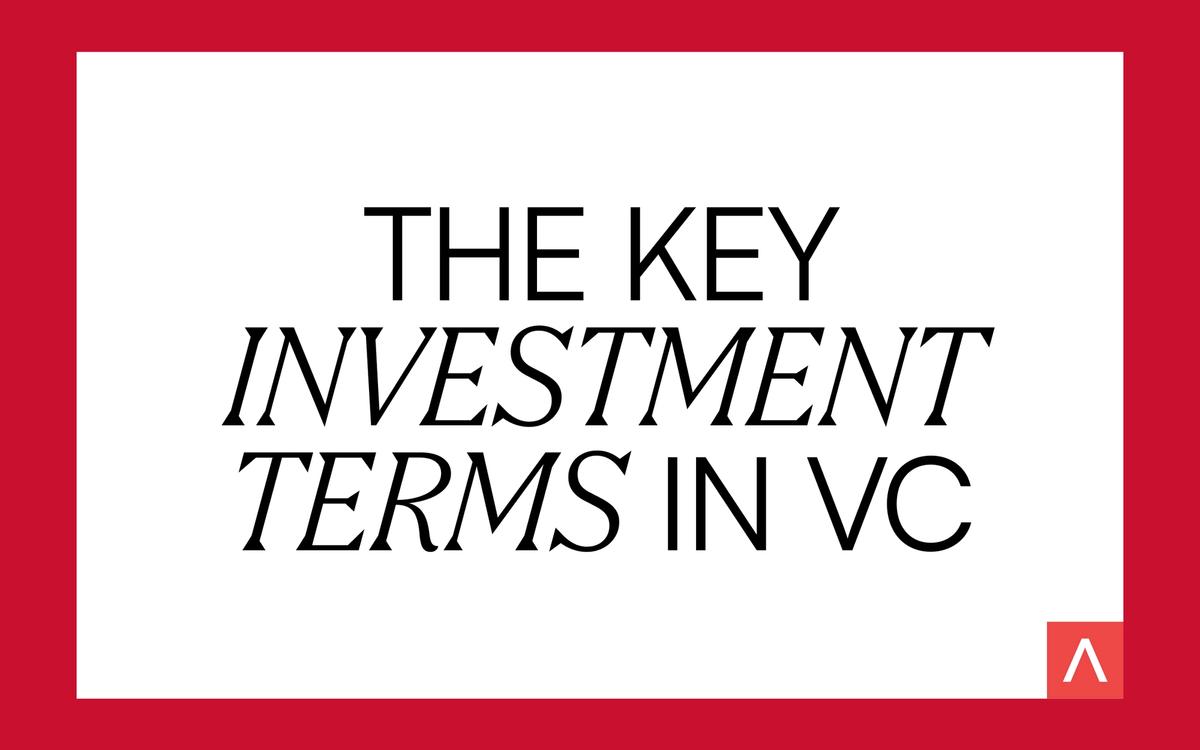 VC explained: essential fundraising terms for founders and investors