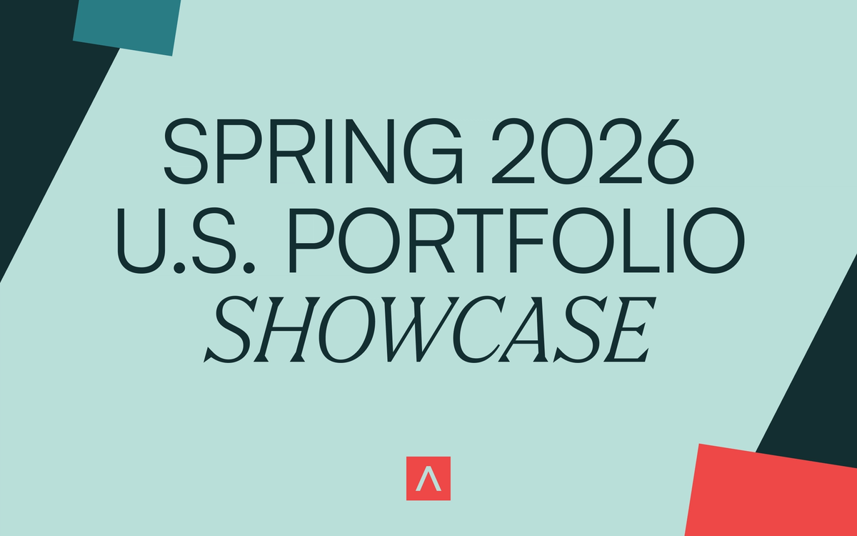 Announcing the Spring 2026 U.S. Portfolio Showcase
