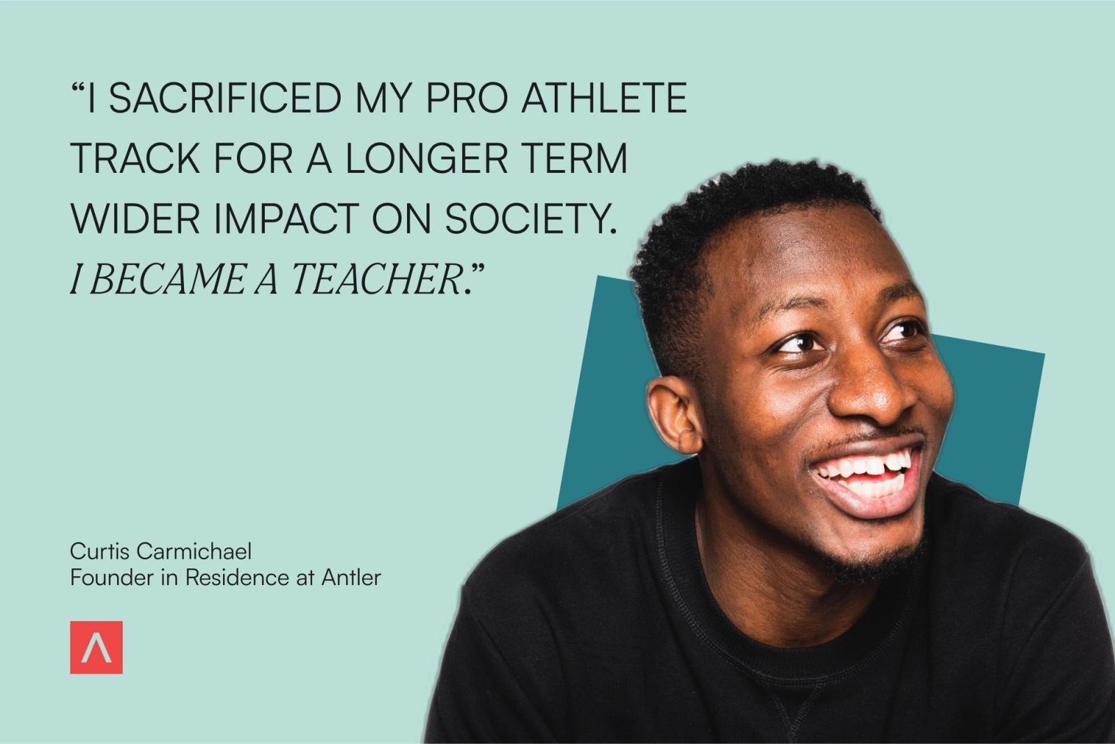 Curtis Carmichael on his startup journey with Antler in Canada