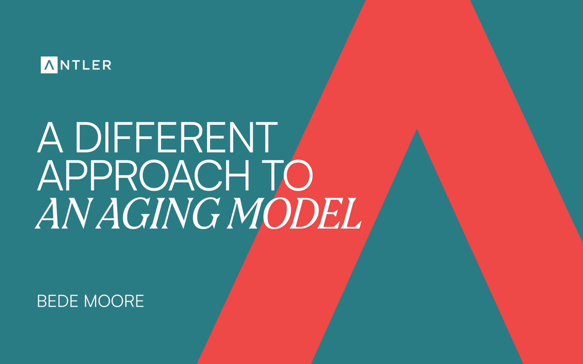 A DIFFERENT APPROACH TO AN AGING MODEL