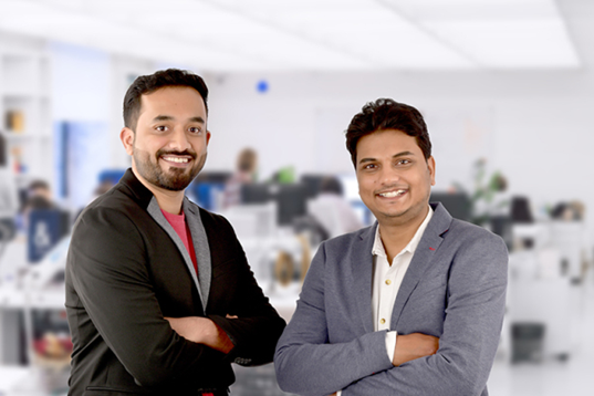 Photo of Voloplay CEO Rajith and his co-founder Rajesh Raikwar