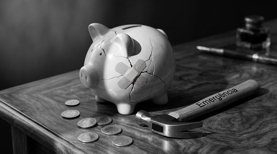 cofrinho reserva de emergencia