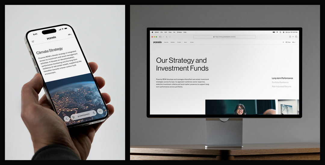 Corporate Marketing Website Redesign