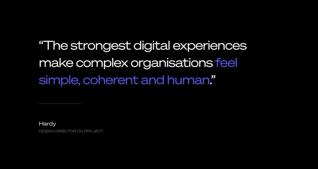 designer quote on experience