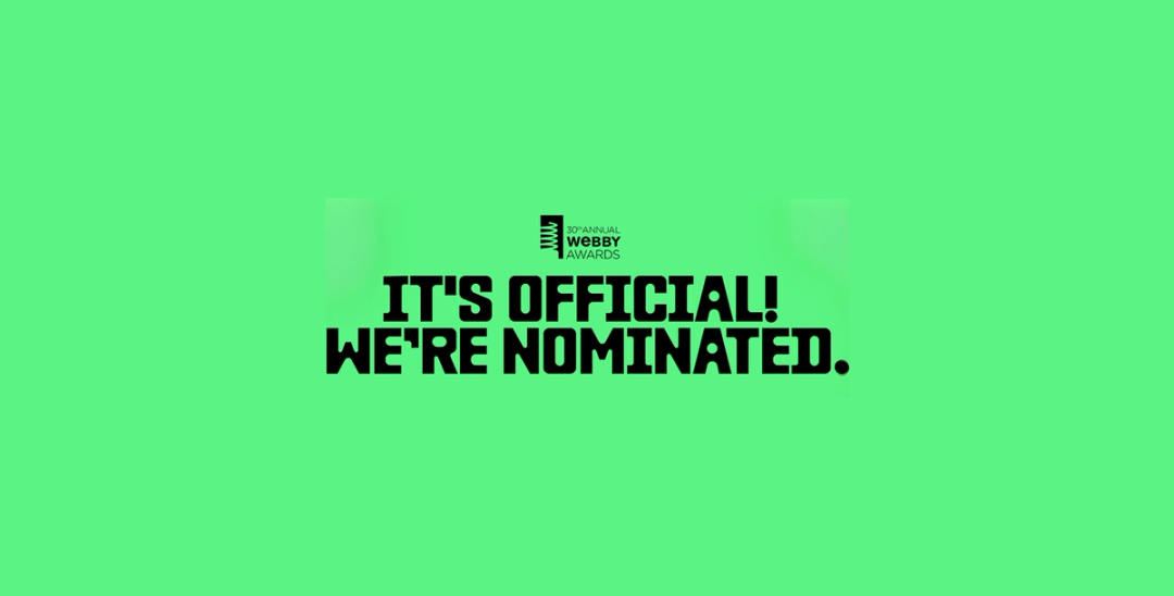 Webby Nomination