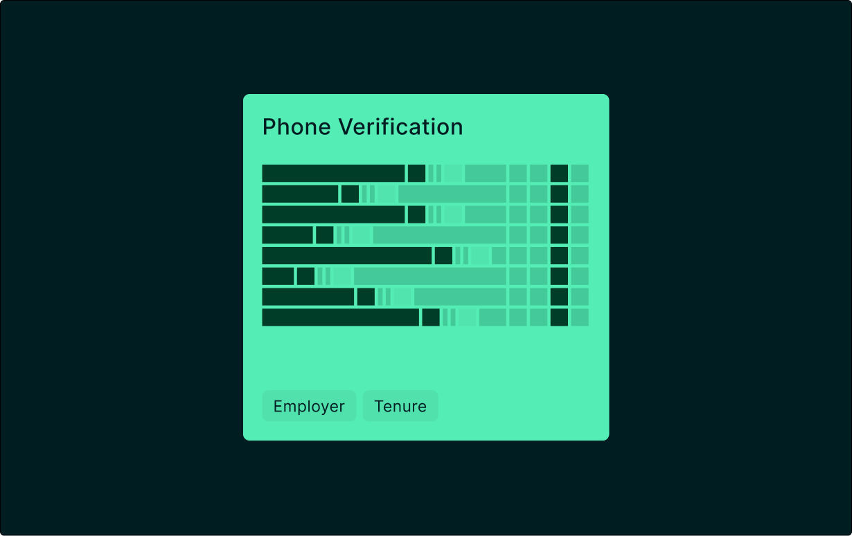phone verification template