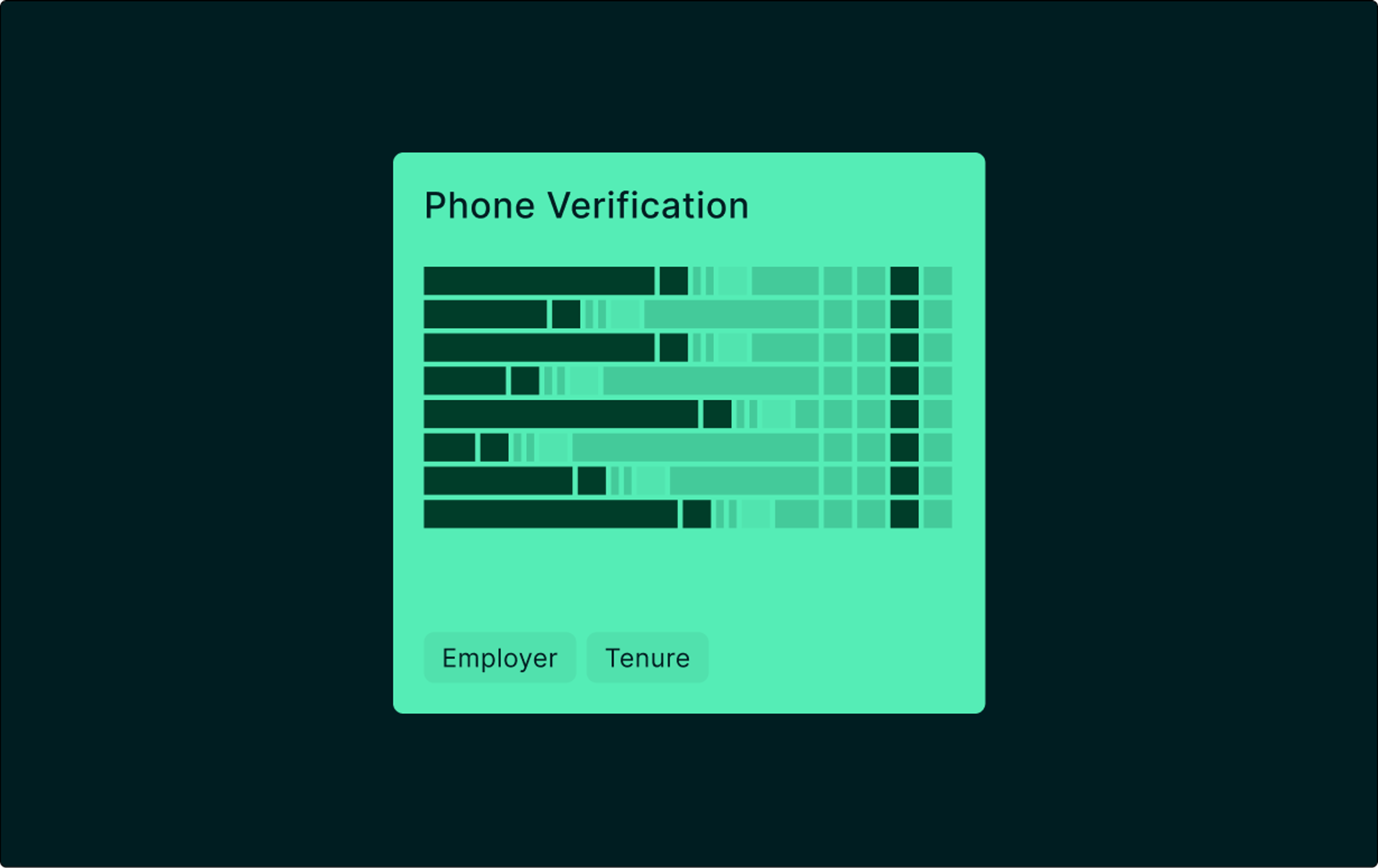 phone verification template