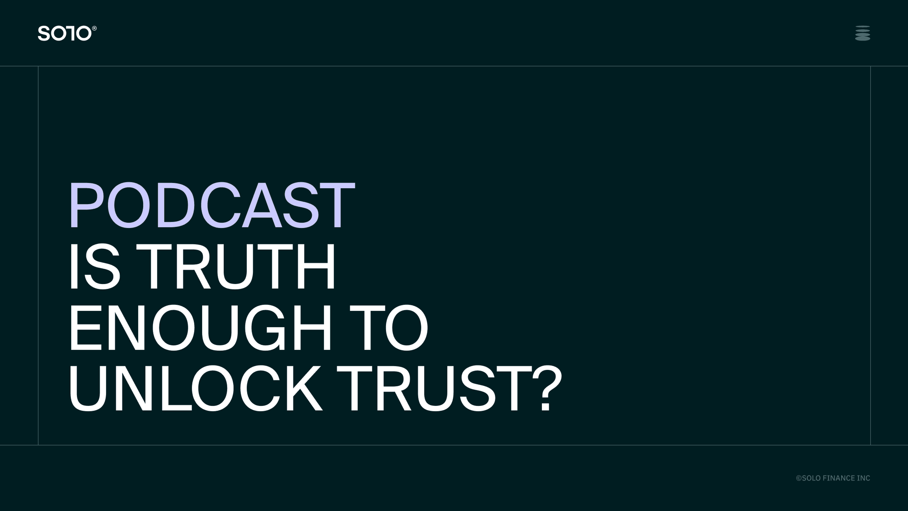 Source of Truth: The Podcast