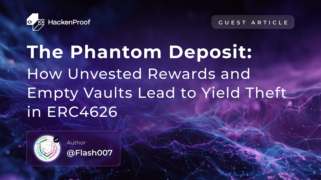 The Phantom Deposit: How Unvested Rewards and Empty Vaults Lead to Yield Theft in ERC4626