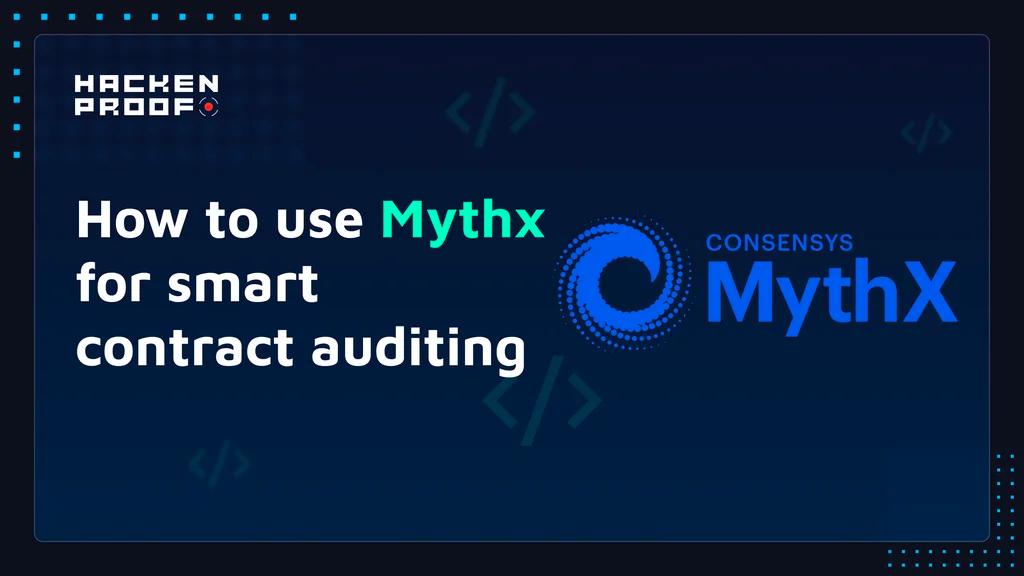How to use MythX for smart contract auditing