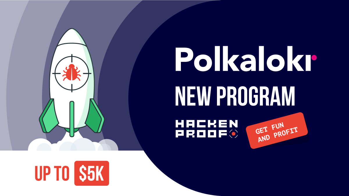 Website and Smart Contracts Bug Bounty Program for Polkalokr by HackenProof