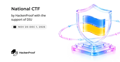 Test Your Cybersecurity Skills at the National CTF 2025 by HackenProof and DIU