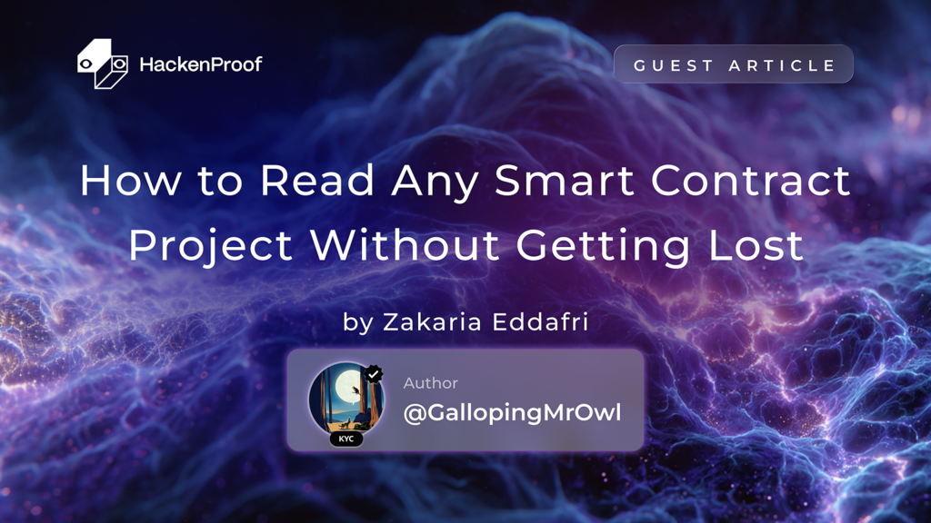 How to Read Any Smart Contract Project Without Getting Lost