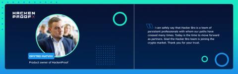 HackenProof partners up with Hacker Bro