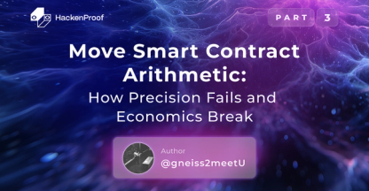 Move Smart Contract Arithmetic: How Precision Fails and Economics Break
