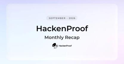 HackenProof Bug Bounty Payouts Recap: September 2026