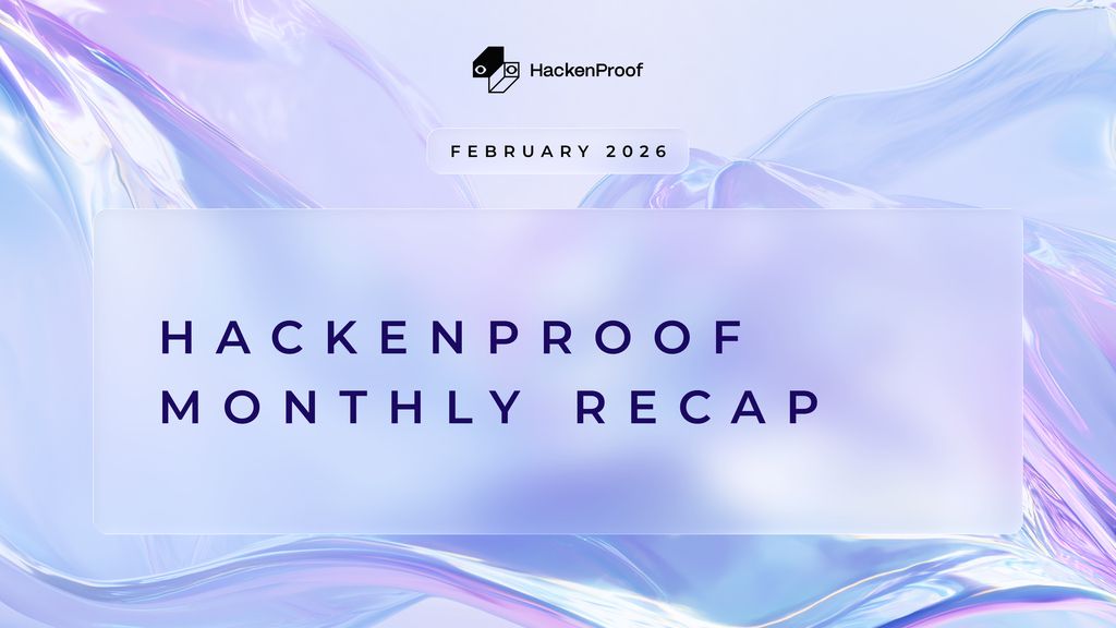 Bug bounty payouts on HackenProof in February 2026 by severity level