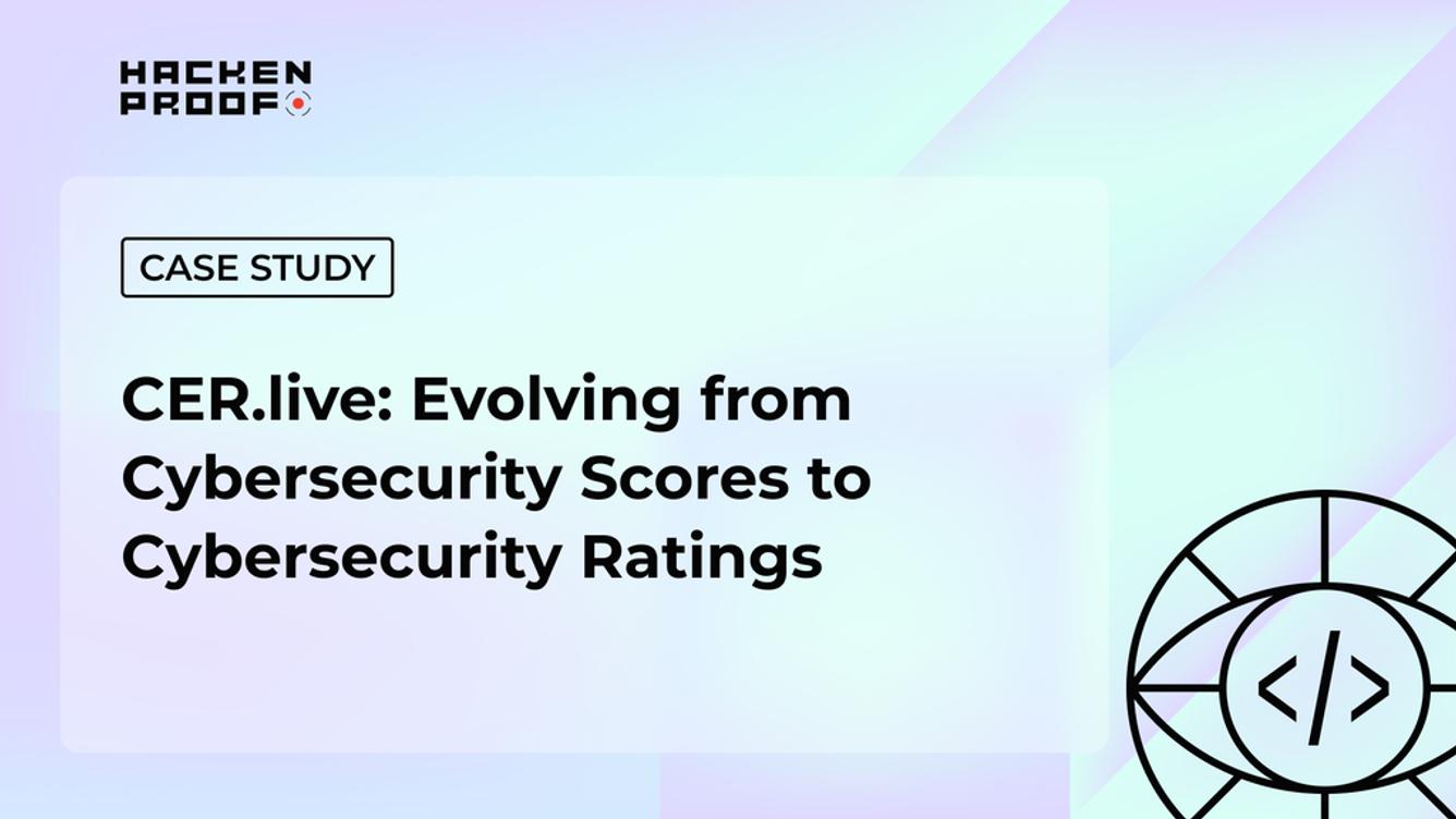 CER.live: Evolving from Cybersecurity Scores to Cybersecurity Ratings