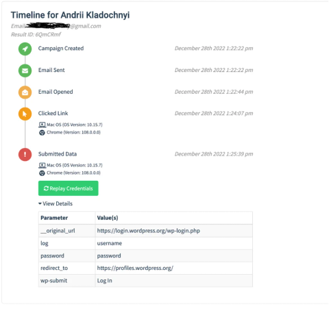 How to launch a phishing attack using Gophish