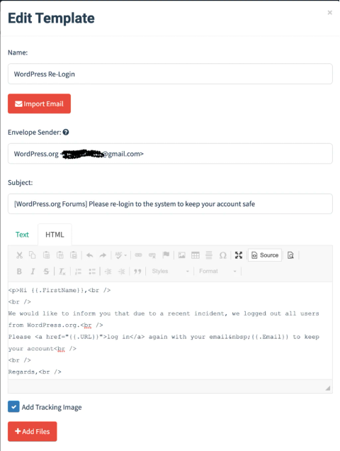 How to launch a phishing attack using Gophish
