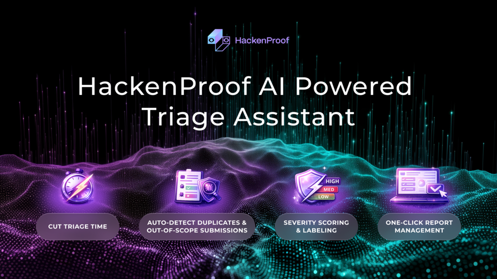AI-powered bug bounty triage workflow using the HackenProof MCP server